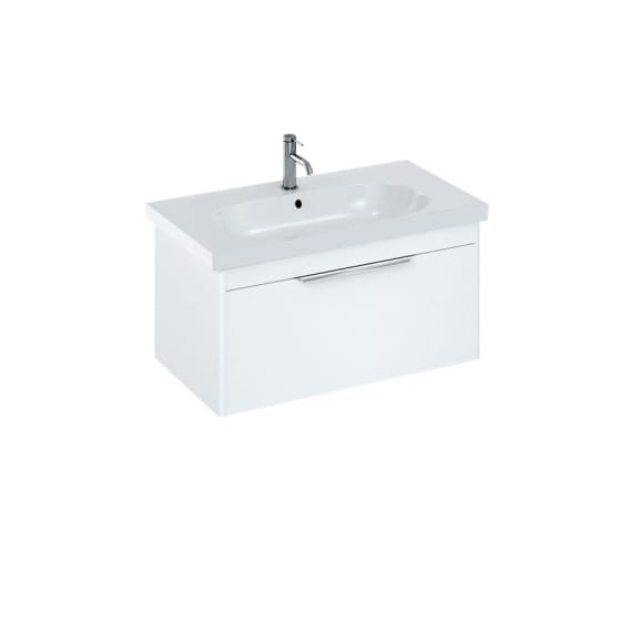 Image of Britton Shoreditch Wall Hung Vanity Unit with Basin