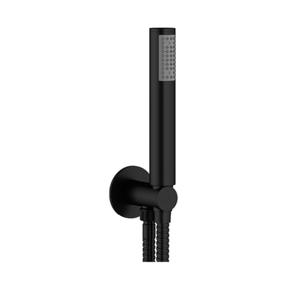 Image of Crosswater MPRO Single Mode Shower Handset With Wall Outlet & Hose