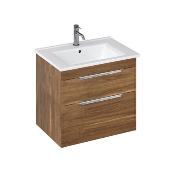 Image of Britton Shoreditch Wall Hung Vanity Unit with Basin