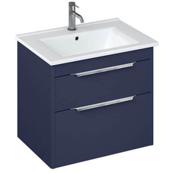 Image of Britton Shoreditch Wall Hung Vanity Unit with Basin