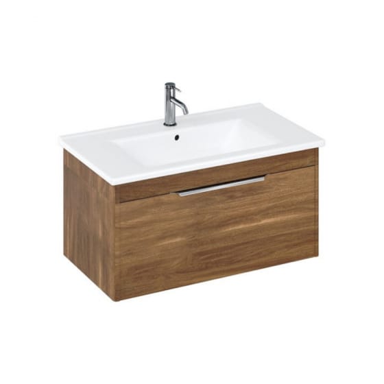 Image of Britton Shoreditch Wall Hung Vanity Unit with Basin