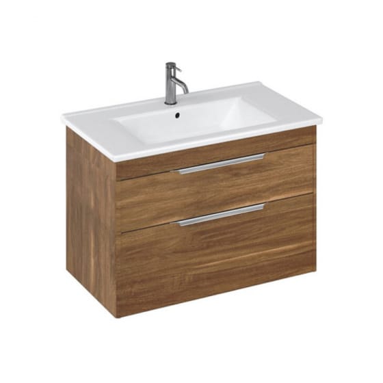 Image of Britton Shoreditch Wall Hung Vanity Unit with Basin