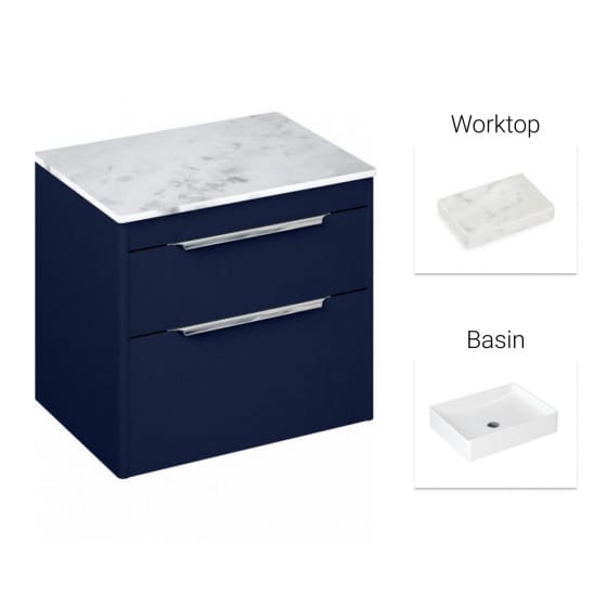 Image of Britton Shoreditch Vanity Unit with Worktop