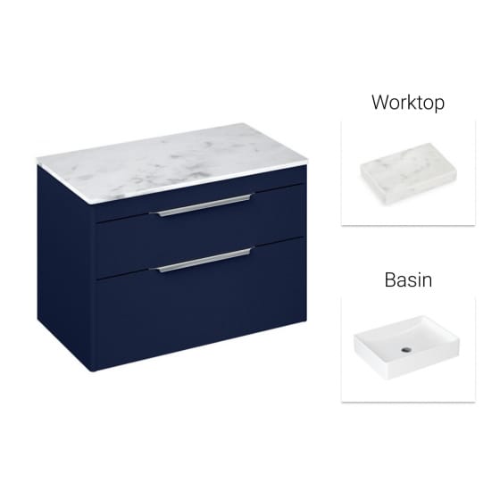 Image of Britton Shoreditch Vanity Unit with Worktop