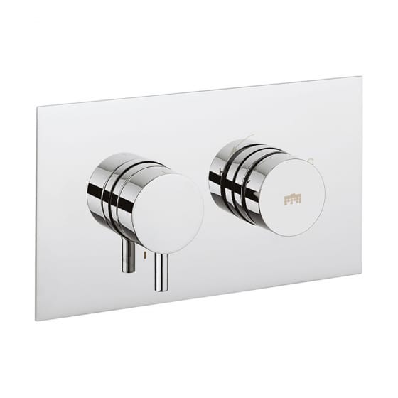 Image of Crosswater Dial Kai Lever Thermostatic Shower Valve