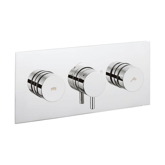 Image of Crosswater Dial Kai Lever Thermostatic Shower Valve