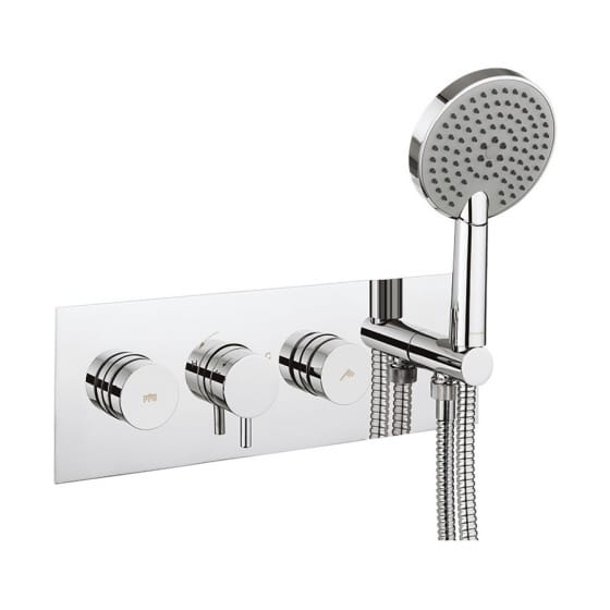 Image of Crosswater Dial Kai Lever Thermostatic Shower Valve