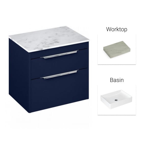 Image of Britton Shoreditch Vanity Unit with Worktop