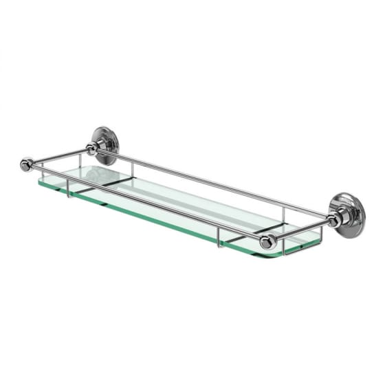 Image of Burlington Glass Shelf With Railing