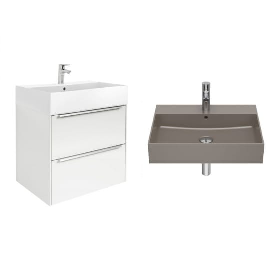 Image of Roca Inspira Wall Hung Vanity Unit With Basin