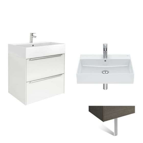 Image of Roca Inspira Wall Hung Vanity Unit With Basin