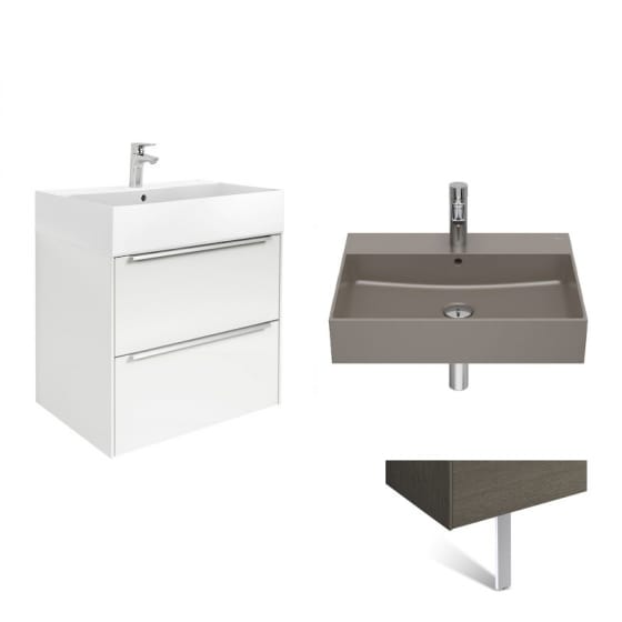 Image of Roca Inspira Wall Hung Vanity Unit With Basin