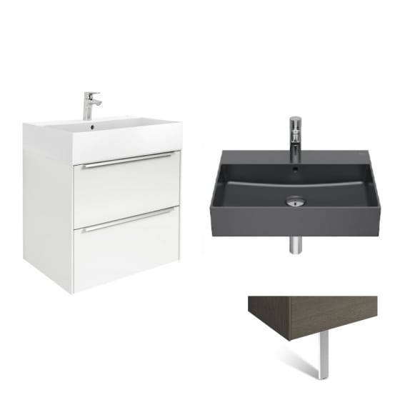 Image of Roca Inspira Wall Hung Vanity Unit With Basin