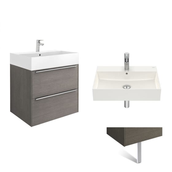 Image of Roca Inspira Wall Hung Vanity Unit With Basin