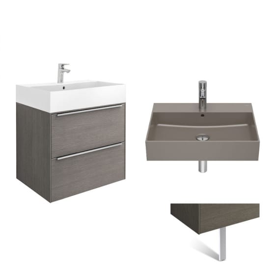 Image of Roca Inspira Wall Hung Vanity Unit With Basin