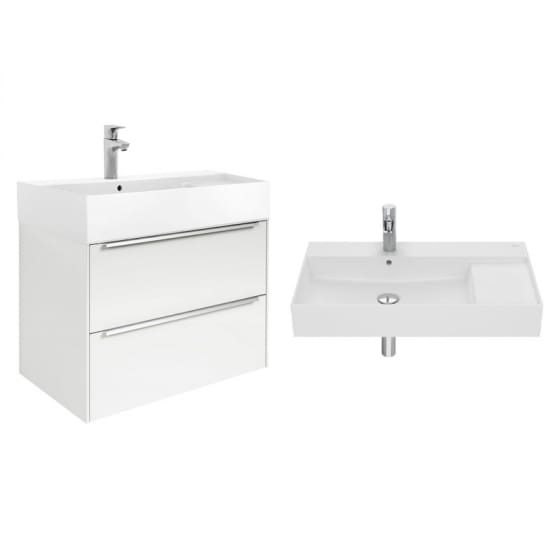 Image of Roca Inspira Wall Hung Vanity Unit With Basin