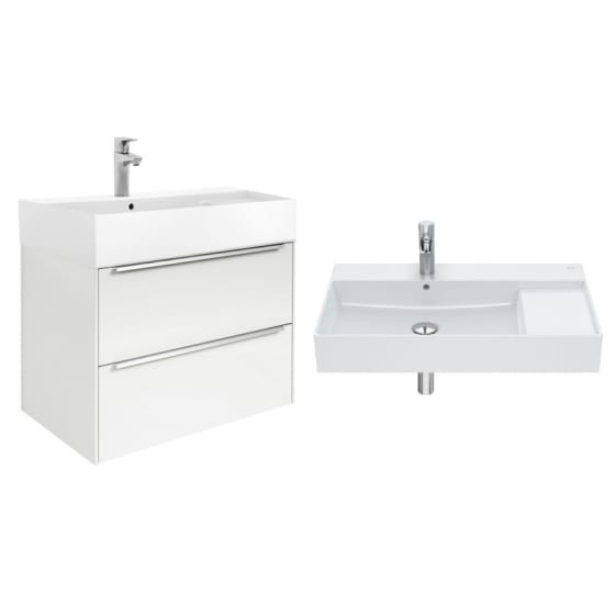 Image of Roca Inspira Wall Hung Vanity Unit With Basin