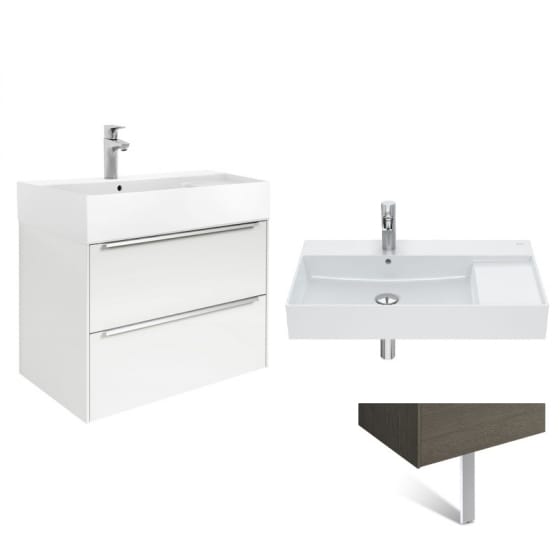 Image of Roca Inspira Wall Hung Vanity Unit With Basin