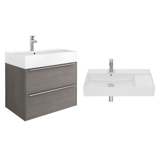 Image of Roca Inspira Wall Hung Vanity Unit With Basin