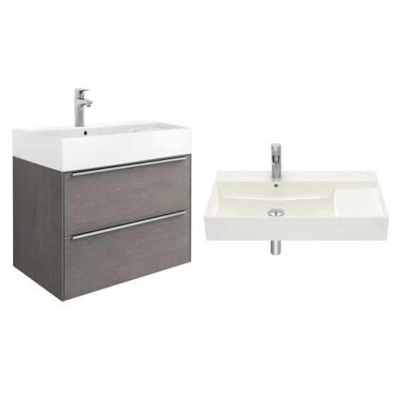 Image of Roca Inspira Wall Hung Vanity Unit With Basin