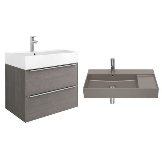 Image of Roca Inspira Wall Hung Vanity Unit With Basin