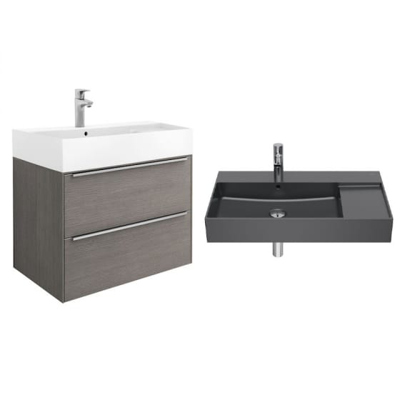 Image of Roca Inspira Wall Hung Vanity Unit With Basin