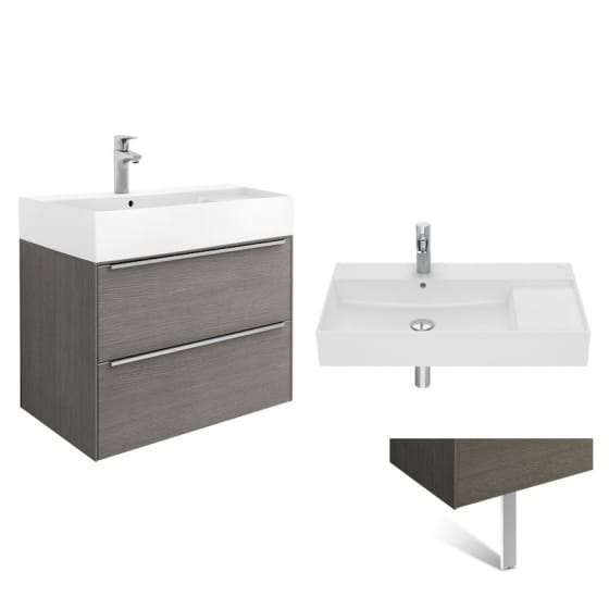 Image of Roca Inspira Wall Hung Vanity Unit With Basin