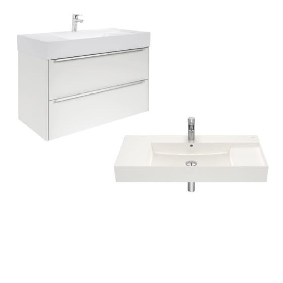 Image of Roca Inspira Wall Hung Vanity Unit With Basin