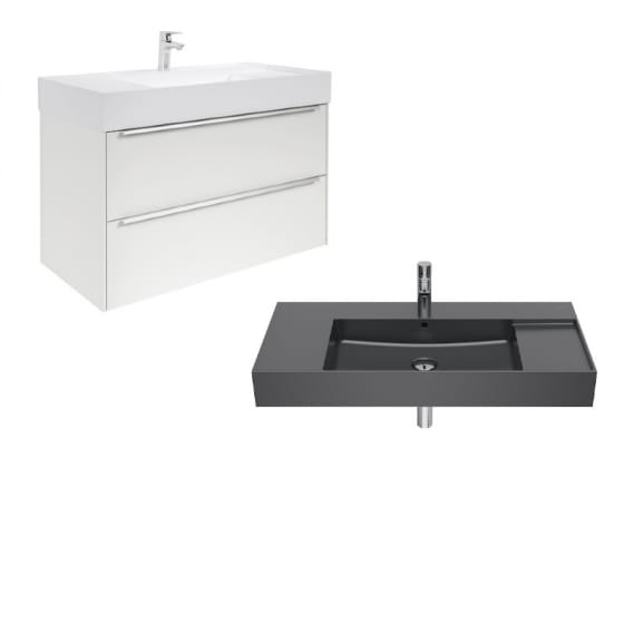 Image of Roca Inspira Wall Hung Vanity Unit With Basin