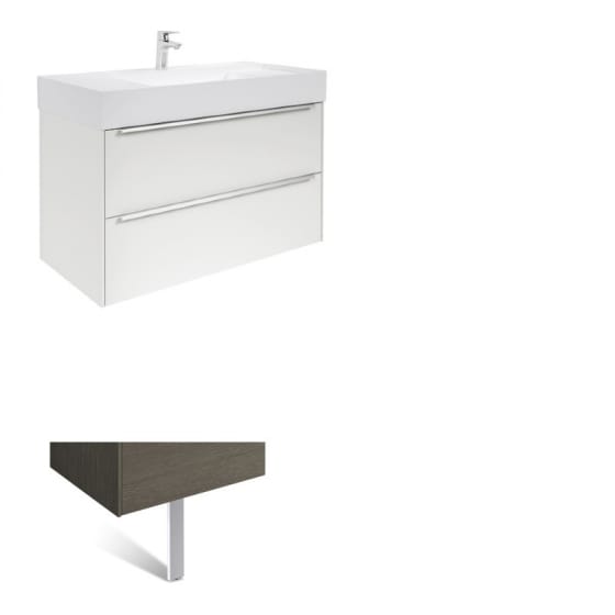 Image of Roca Inspira Wall Hung Vanity Unit With Basin