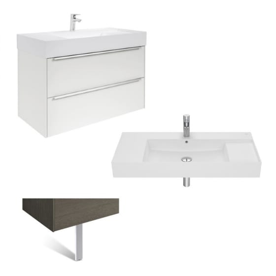 Image of Roca Inspira Wall Hung Vanity Unit With Basin