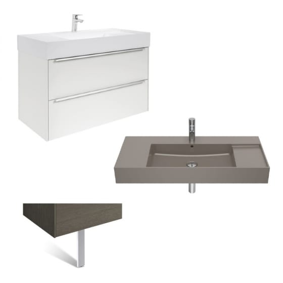 Image of Roca Inspira Wall Hung Vanity Unit With Basin