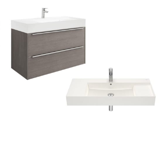 Image of Roca Inspira Wall Hung Vanity Unit With Basin