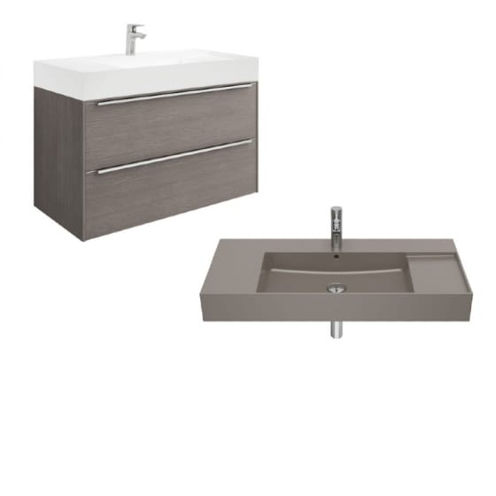 Image of Roca Inspira Wall Hung Vanity Unit With Basin