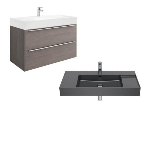 Image of Roca Inspira Wall Hung Vanity Unit With Basin