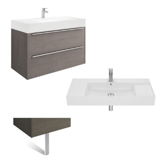 Image of Roca Inspira Wall Hung Vanity Unit With Basin