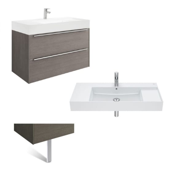 Image of Roca Inspira Wall Hung Vanity Unit With Basin