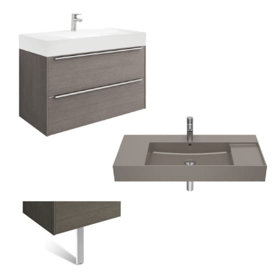 Image of Roca Inspira Wall Hung Vanity Unit With Basin