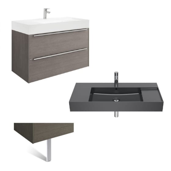 Image of Roca Inspira Wall Hung Vanity Unit With Basin