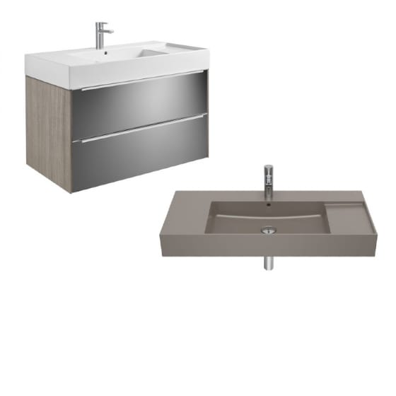 Image of Roca Inspira Wall Hung Vanity Unit With Basin