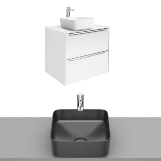 Image of Roca Inspira Wall Hung Vanity Unit With Countertop Basin