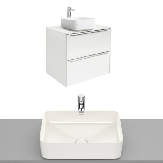 Image of Roca Inspira Wall Hung Vanity Unit With Countertop Basin