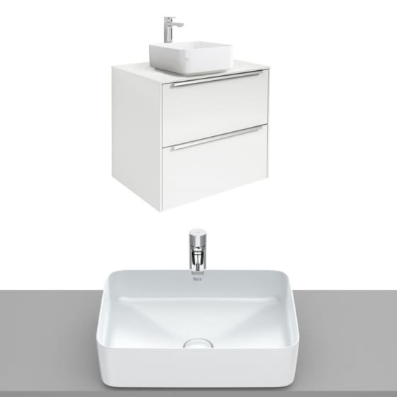 Image of Roca Inspira Wall Hung Vanity Unit With Countertop Basin