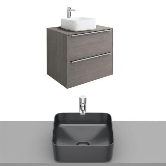 Image of Roca Inspira Wall Hung Vanity Unit With Countertop Basin