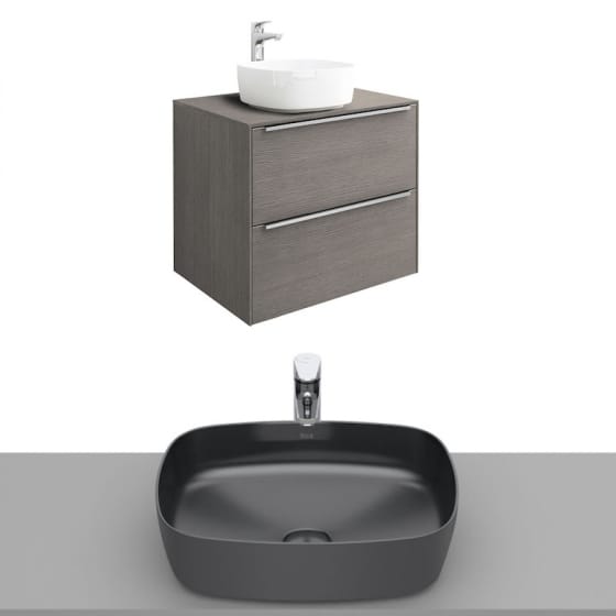 Image of Roca Inspira Wall Hung Vanity Unit With Countertop Basin