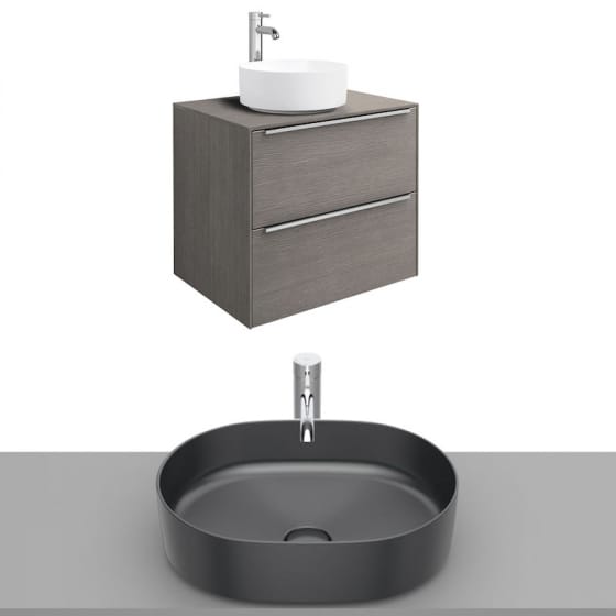 Image of Roca Inspira Wall Hung Vanity Unit With Countertop Basin