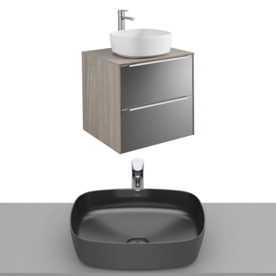 Image of Roca Inspira Wall Hung Vanity Unit With Countertop Basin