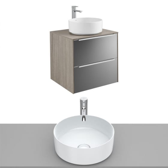 Image of Roca Inspira Wall Hung Vanity Unit With Countertop Basin