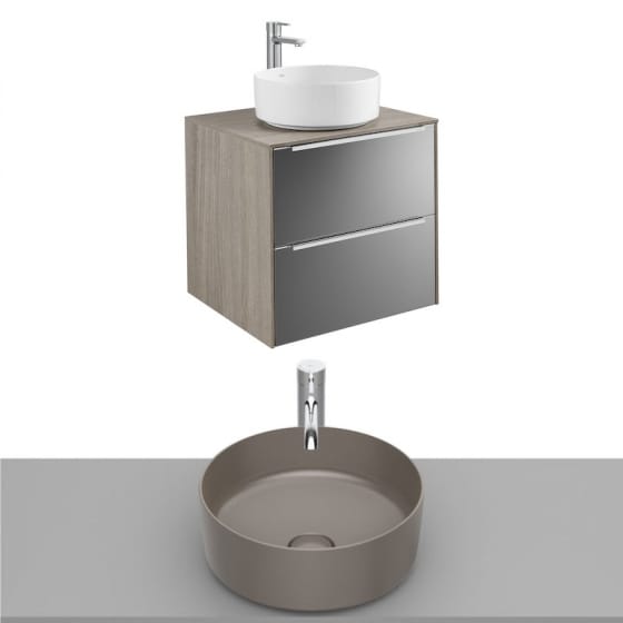 Image of Roca Inspira Wall Hung Vanity Unit With Countertop Basin