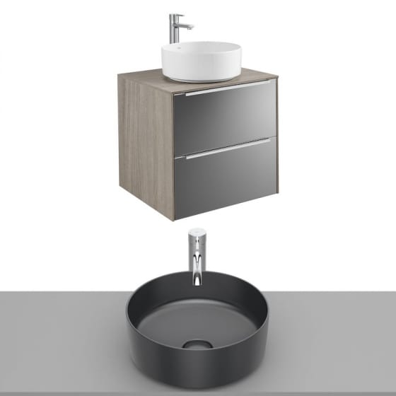 Image of Roca Inspira Wall Hung Vanity Unit With Countertop Basin